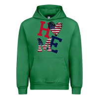 Emerald American Flag Home Urban Hoodie - Bettercallsaul