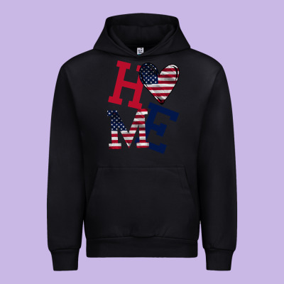 American Flag Home Urban Hoodie Designed By Bettercallsaul