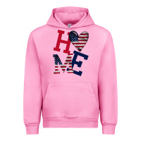 Fuchsia Pink American Flag Home Urban Hoodie - Bettercallsaul