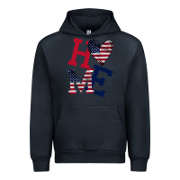 Navy American Flag Home Urban Hoodie - Bettercallsaul