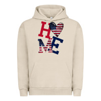 Pigment French Oak American Flag Home Urban Hoodie - Bettercallsaul