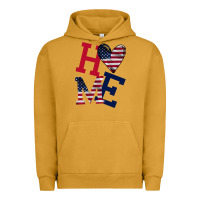 Pigment Peanut Butter American Flag Home Urban Hoodie - Bettercallsaul