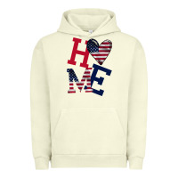 Pigment Pistachio American Flag Home Urban Hoodie - Bettercallsaul
