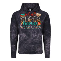 Cloud Black not all superheroes wear capes with books Vintage Hoodie - texasbilliewilder