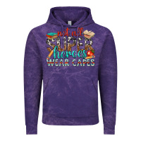 Cloud Purple not all superheroes wear capes with books Vintage Hoodie - texasbilliewilder