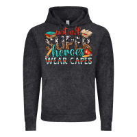 Vintage Black not all superheroes wear capes with books Vintage Hoodie - texasbilliewilder