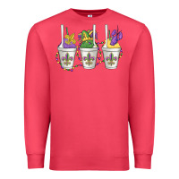 Cardinal mardi gras snowballs Premium Sweatshirt - MaliasSmallBusiness