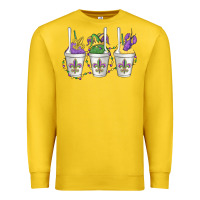 Lemon mardi gras snowballs Premium Sweatshirt - MaliasSmallBusiness