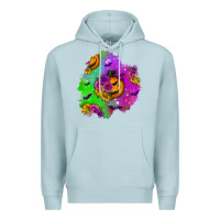 Blue Mist halloween patch 1 Premium Hoodie - BundleAndBundleShop