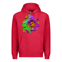 Cardinal halloween patch 1 Premium Hoodie - BundleAndBundleShop