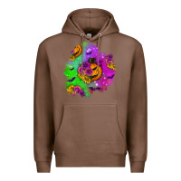 Chestnut halloween patch 1 Premium Hoodie - BundleAndBundleShop