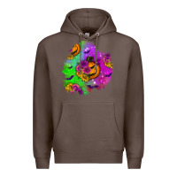 Coffee halloween patch 1 Premium Hoodie - BundleAndBundleShop