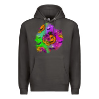 Smoke halloween patch 1 Premium Hoodie - BundleAndBundleShop