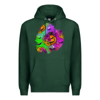Sports Green halloween patch 1 Premium Hoodie - BundleAndBundleShop