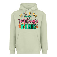 Matcha its fine im dine everythings fine Heavyweight Hoodie - MaliasSmallBusiness