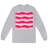 Moon Dust valentines day glitter and leopard seamless pattern Long Sleeve Tee - BundleAndBundleShop