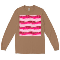 Toasted Coconut valentines day glitter and leopard seamless pattern Long Sleeve Tee - BundleAndBundleShop