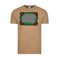 Christmas Black And White Background Vintage Tee | Teevron
