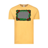 Vintage Mustard christmas black and white background Vintage Tee - BarkalooDesign
