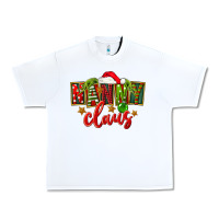White Christmas nanny claus Urban Heavy Tee - FaDigitalArtStudio