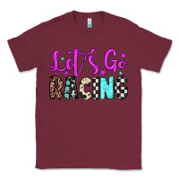 Burgundy let's go racing Classic Tee - JahusDesignShop