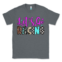 Charcoal Heather let's go racing Classic Tee - JahusDesignShop