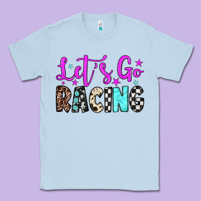 Let's Go Racing Classic Tee Designed By Jahusdesignshop