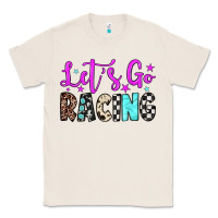 Natural let's go racing Classic Tee - JahusDesignShop