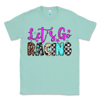 Seafoam let's go racing Classic Tee - JahusDesignShop