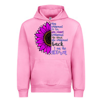 Fuchsia Pink I Am The Storm sunflower Urban Hoodie - Bettercallsaul