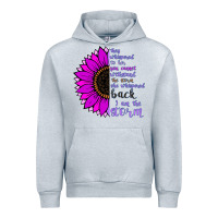 Heather Grey I Am The Storm sunflower Urban Hoodie - Bettercallsaul