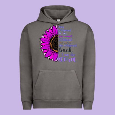 I Am The Storm Sunflower Urban Hoodie Designed By Bettercallsaul