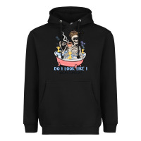 Black do i look like i give a duck Heavyweight Hoodie - MaliasSmallBusiness