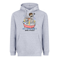 Heather Grey do i look like i give a duck Heavyweight Hoodie - MaliasSmallBusiness