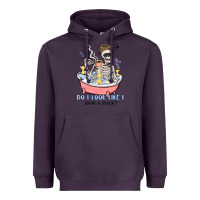 Plum do i look like i give a duck Heavyweight Hoodie - MaliasSmallBusiness