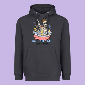 Do I Look Like I Give A Duck Heavyweight Hoodie Designed By Maliassmallbusiness