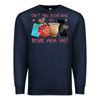 Navy can't talk right now doing mom shit Premium Sweatshirt - MaliasSmallBusiness