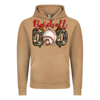 Baseball Dad Vintage Hoodie | Teevron