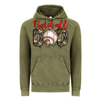Vintage Olive baseball dad Vintage Hoodie - Zillion Design Studio