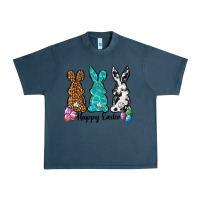 Midnight Navy Western happy easter peeps Urban Heavy Tee - Neo Western