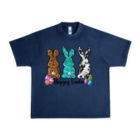 Navy Western happy easter peeps Urban Heavy Tee - Neo Western