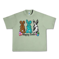 Oil Green Western happy easter peeps Urban Heavy Tee - Neo Western