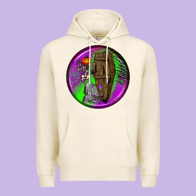 Halloween Round Earrings 1 Premium Hoodie Designed By Bundleandbundleshop