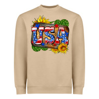 Mushroom usa Heavyweight Sweatshirt - Zillion Design Studio