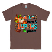 Chestnut autumn leaves pumpkin please Classic Tee - AdoDesignShop
