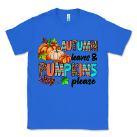 True Royal autumn leaves pumpkin please Classic Tee - AdoDesignShop