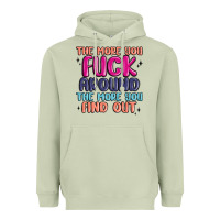 Matcha the more you fuck around the more you find out Heavyweight Hoodie - MaliasSmallBusiness