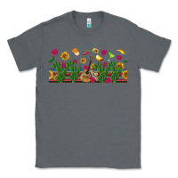 Charcoal Heather mexican sombrero guitar rose cactus libbey  cup Classic Tee - BundleAndBundleShop