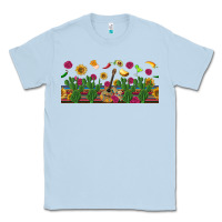 Dusty Blue mexican sombrero guitar rose cactus libbey  cup Classic Tee - BundleAndBundleShop