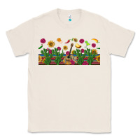 Natural mexican sombrero guitar rose cactus libbey  cup Classic Tee - BundleAndBundleShop